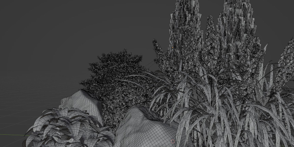 Plants for outdoor collection vol 177-Blender