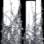 Plants Hanging On Pillars 01