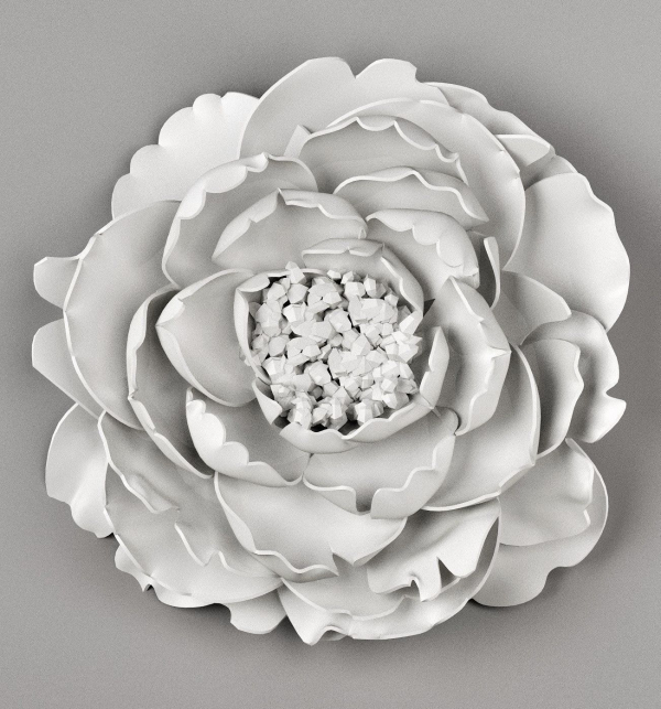 Plaster peony