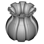 Plastic Decor Vase