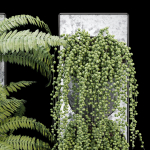 Pocket fern wall planter