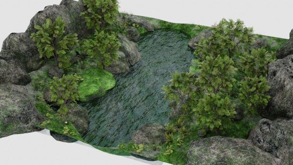 Pond Scene