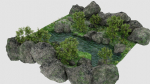 Pond Scene
