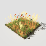 Poppy Meadow Patch and Free Gift