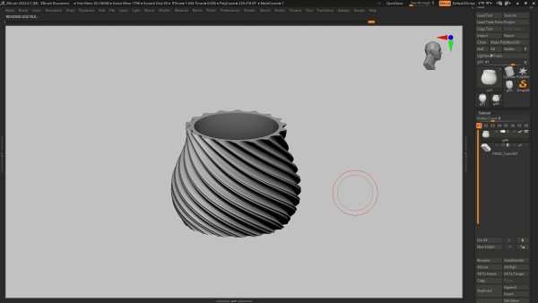pot g49 3D print model