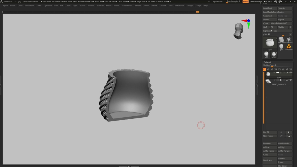 pot g50 3D print model