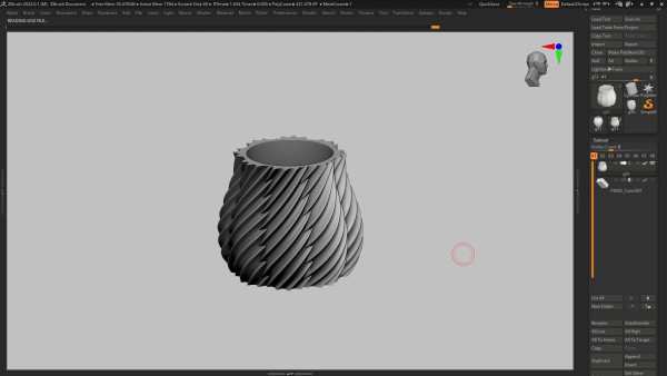 pot g51 3D print model