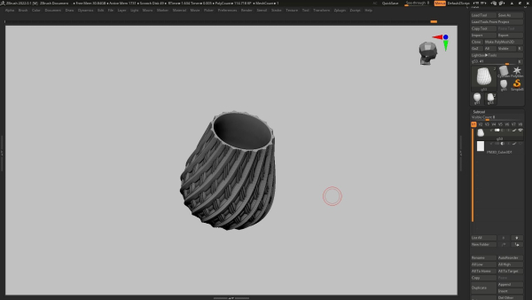 pot g52 3D print model
