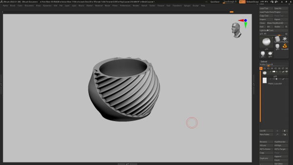 pot g55 3D print model