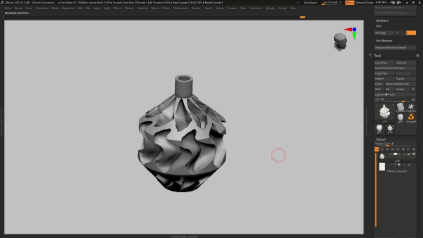 pot g76 3D print model