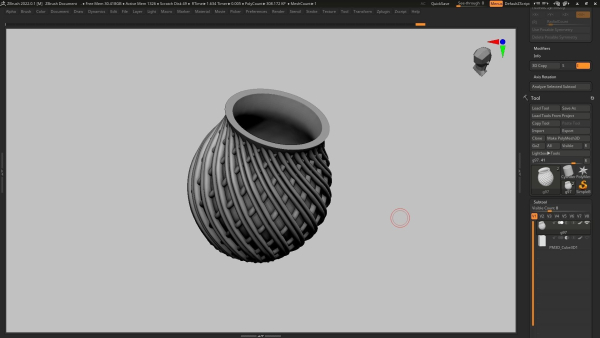 pot g97 3D print model