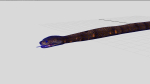 python snake dark brown