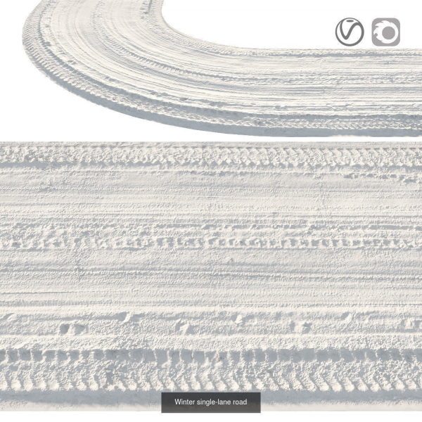 Ralistic scanned roads
