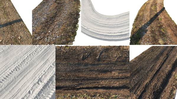 Ralistic scanned roads