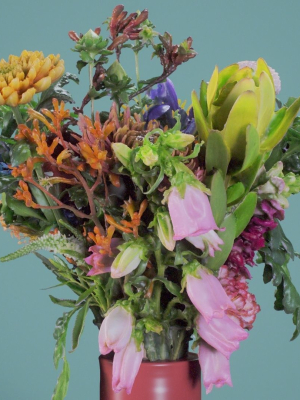 RAW Scan of a Flower Bouquet
