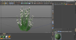 Realistic forest flowers