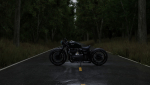 Realistic Forest Road Scene 3D Blender File Textured