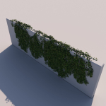 Realistic High Poly Hanging Ivy