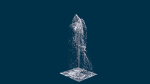 Realistic Water Fountain Loop Animation 7