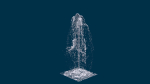 Realistic Water Fountain Loop Animation 7