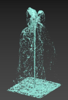 Realistic Water Fountain Loop Animation 7