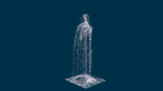 Realistic Water Fountain Loop Animation 7