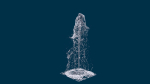 Realistic Water Fountain Loop Animation 7