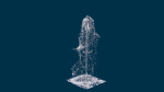 Realistic Water Fountain Loop Animation 7