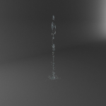 Realistic Water Jet Exterior Fountains Animation