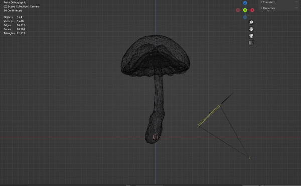 Red mushroom