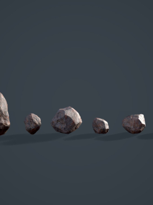 red-rockstones-3d-model-low-poly-obj
