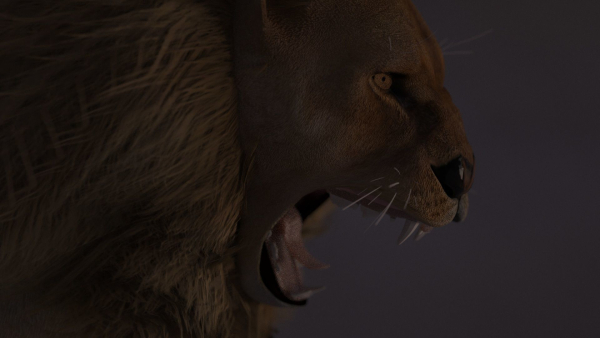 Rigged Lion