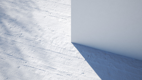Road in snow seamless texture
