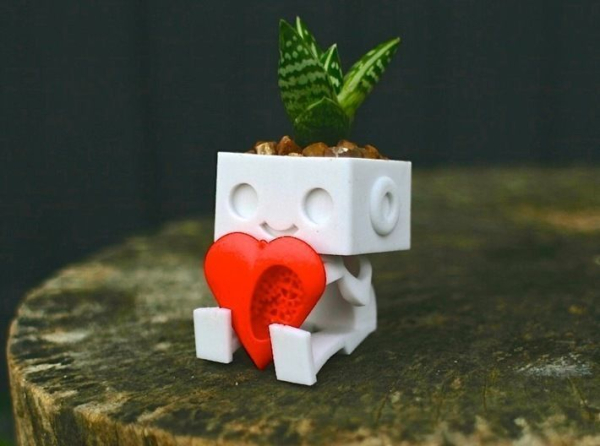 Robbie the Robot Planter