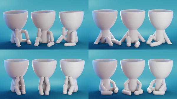 Robert Plant Set 17 Poses - ready to print by TIXEN