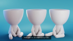Robert Plant Set 17 Poses - ready to print by TIXEN