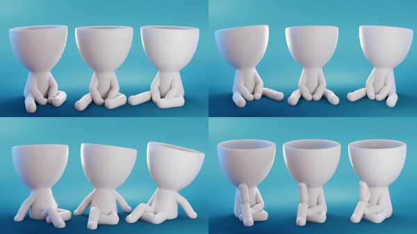 Robert Plant Set 17 Poses - ready to print by TIXEN