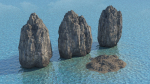 Rock islands
