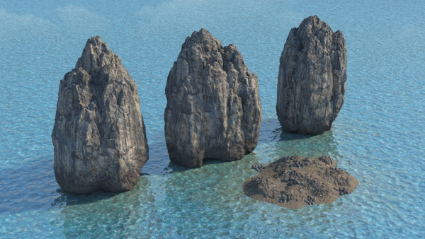 Rock islands