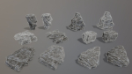 Rock Set piece of