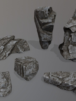 Rock Set piece of