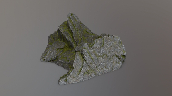Rock Set with moss
