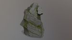Rock Set with moss