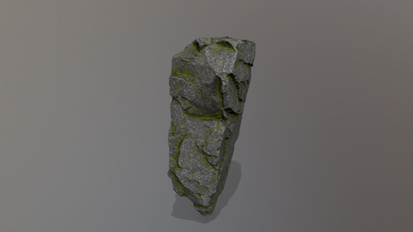 Rock Set with moss