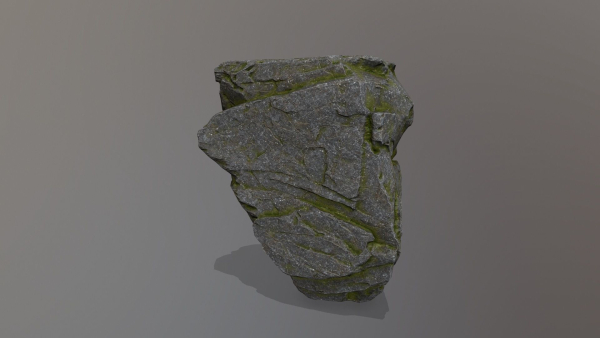 Rock Set with moss
