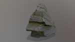 Rock Set with moss