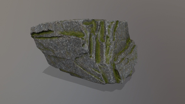 Rock Set with moss