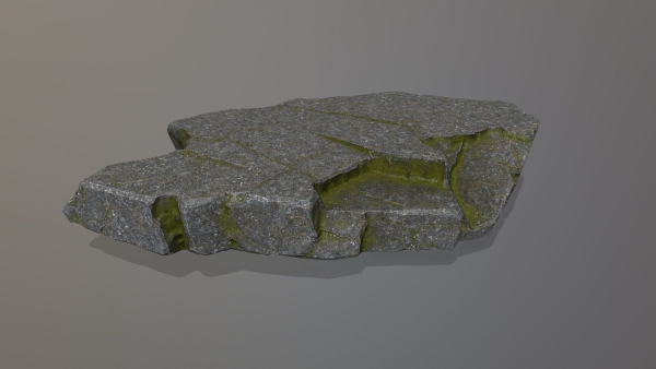 Rock Set with moss