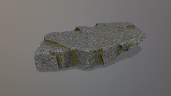 Rock Set with moss