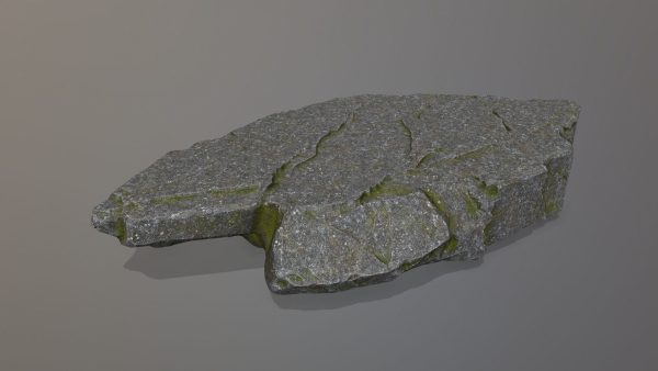 Rock Set with moss